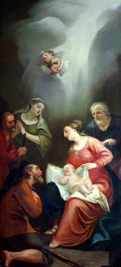 Adoration des bergers - Antonio Bellucci